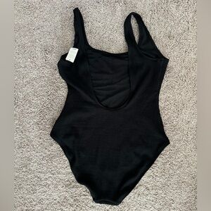 NEW Aerie crinkle scoop full coverage one piece swimsuit
